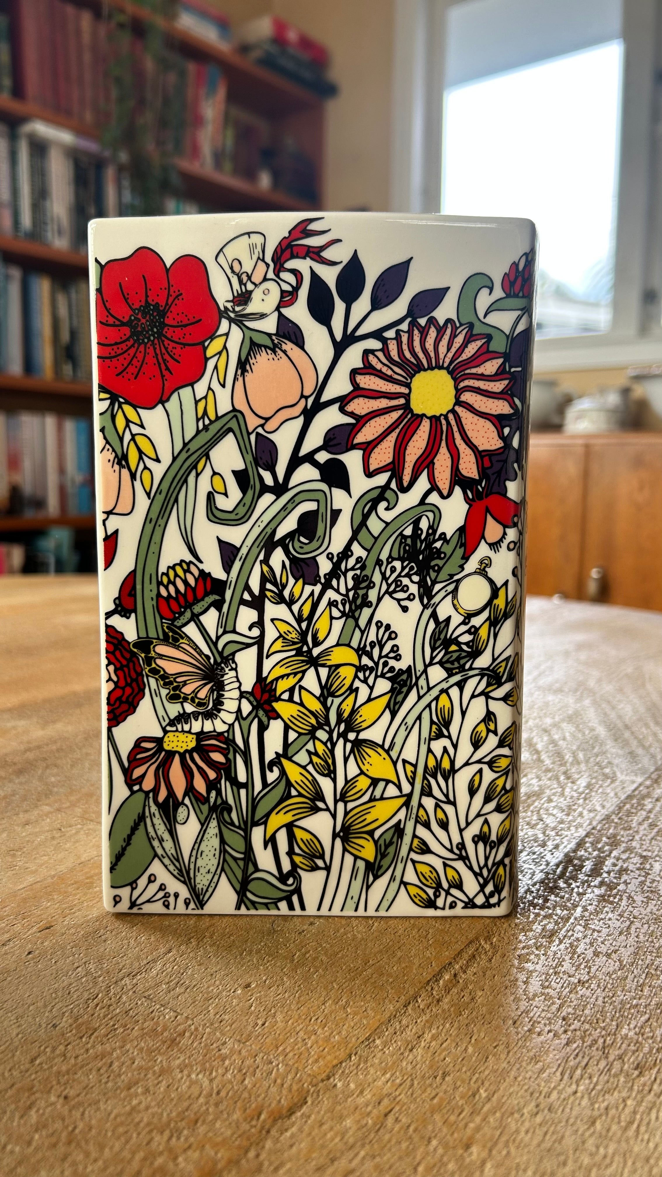 Alice in Wonderland Vase