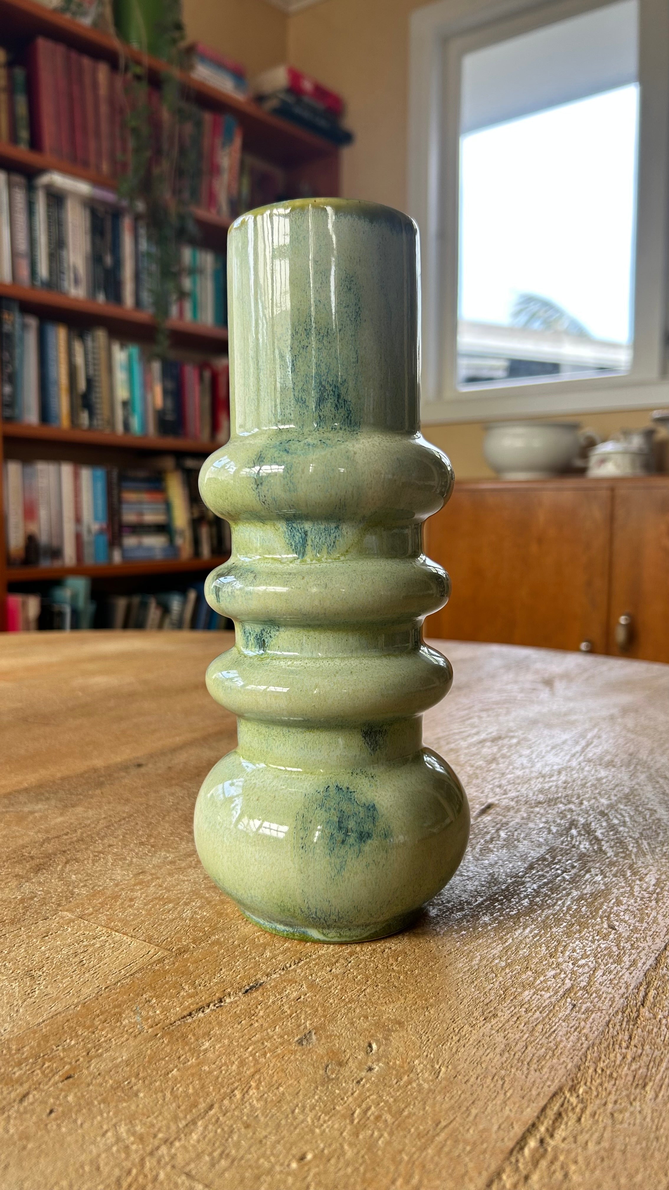 Green Brontë Vase