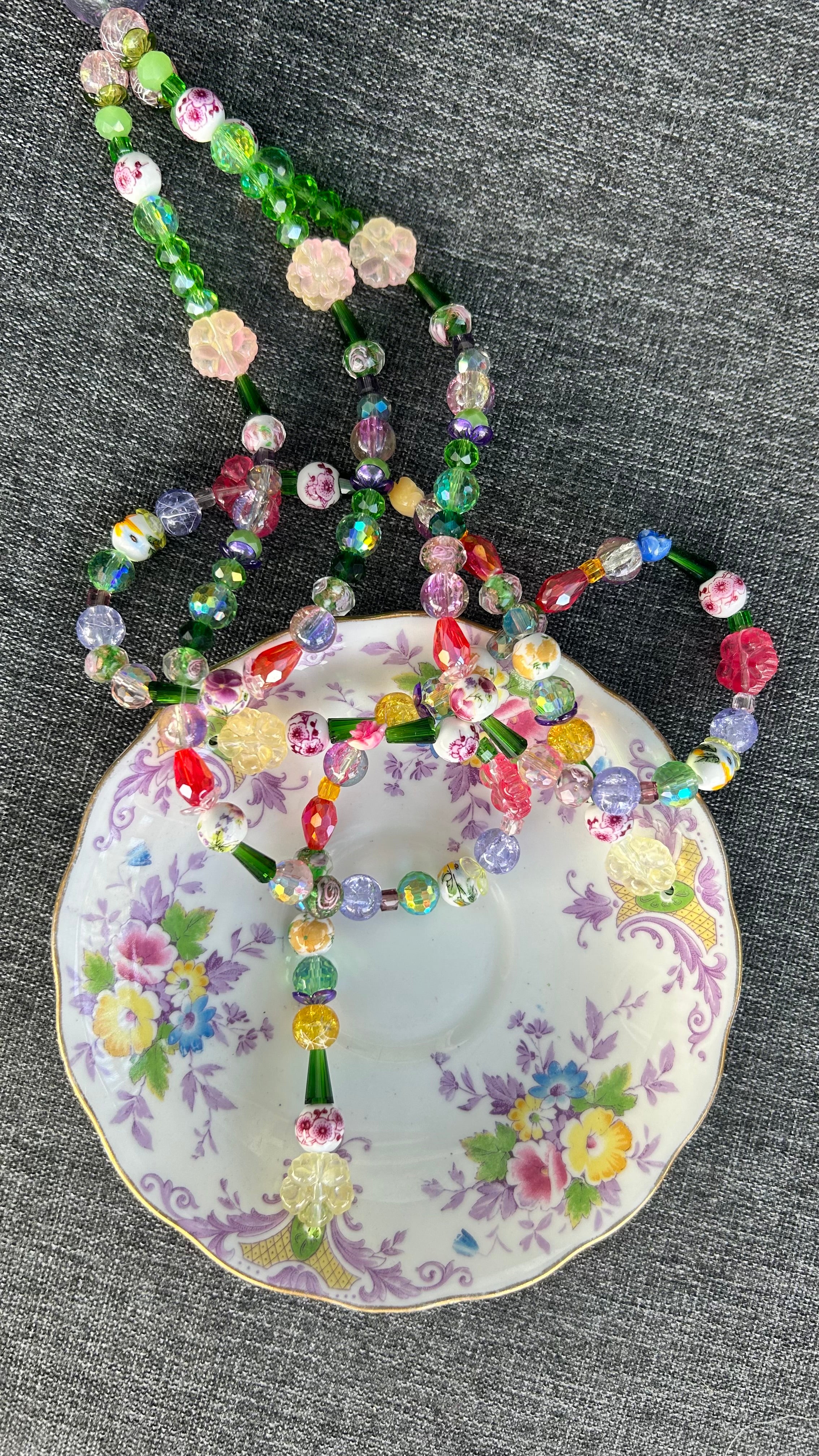 Beaded Bird Feeder