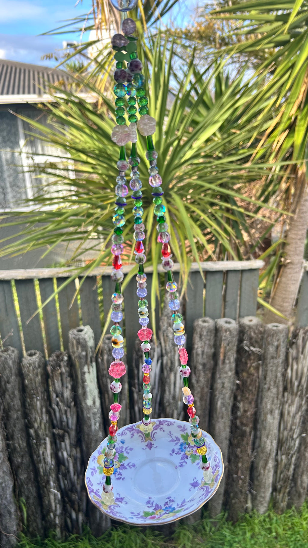 Beaded Bird Feeder